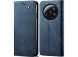 Custodia Xiaomi 13 Ultra, Custodia In Pelle A Portafoglio Con Chiusura Magnetica E Supporto Per Xiaomi 13 Ultra Blu