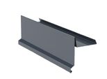 Lastra Di Copertura RŠ 250, 1 M, Stucco Prefalz, Antracite P.10 Ral 7016