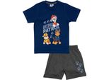 Pigiama Da Bambino Paw Patrol - Pigiama In Cotone A Maniche Corte Taglia 122/128