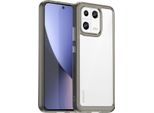Custodia Per Xiaomi 13 Trasparente, Protettiva In Silicone Tpu Antiurto Grigio