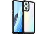 Custodia Per Oneplus Nord N20 5G Trasparente, Antiurto Tpu Silicone Custodia Protettiva Nero