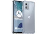 Custodia Per Motorola Moto G53 Trasparente, Custodia Protettiva In Silicone Tpu Antiurto Trasparente