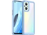 Custodia Per Oneplus Nord N20 5G Trasparente, Antiurto Tpu Silicone Custodia Protettiva Blu