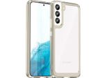 Custodia Per Samsung Galaxy S23 Trasparente, Antiurto In Silicone Tpu Protettivo Grigio