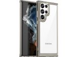Custodia Per Samsung Galaxy S23 Custodia Protettiva In Silicone Tpu Ultra Trasparente E Antiurto Grigio