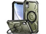 Custodia Protettiva Per Iphone Xr Custodia Con Supporto Magnetico, Compatibile Con Caricatore Magsafe Verde