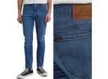 Lee, Jeanshosen, Slim Fit, Rider, W33 L34, Blau, Jeans, Baggyjeans, Buggy