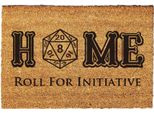 Zerbino Dungeons DD2 - Rotolo Per L'iniziativa - Divertente Zerbino Per La Porta Di Casa - Zerbino Di Benvenuto - Regalo Per Giocatori Di Ruolo E Appassionati Di Fantasy - Dnd Deco