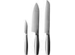 Boska KüChenmesser-Set Copenhagen 3-Tlg., Messer, Edelstahl, Silberfarben, 357686