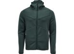 Felpa In Pile Con Cappuccio E Zip Verde Bosco, Taglia 3XL Mascot 22603-681-34