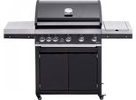 Grandhall Gasgrill Maxim G5 Trolley 5 Brenner, 1 Seitenbrenner, 1 Infrarot-Heckbrenner K05000335A