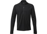 Craghoppers Expert CEU001 | Expert Merino Half Zip Long Sleeved Baselayer Ii S To 3XL - Colore: Nero - Taglia: Xl