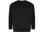 Ecologie EA032 | Felpa Riciclata Crater Xs A 2XL - Colore: Nero - Taglia: M
