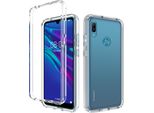 Huawei Y6 2019 Custodia, Custodia Protettiva Ibrida Trasparente Posteriore In Tpu Antiurto Per Huawei Y6 2019 Trasparente