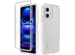 Custodia Redmi Note 12 5G, Custodia Protettiva Ibrida Trasparente Posteriore In Tpu Antiurto Per Xiaomi Redmi Note 12 5G Clear
