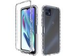 Moto G50 5G Case, Hybrid Trasparente Posteriore Tpu Antiurto Custodia Protettiva Per Motorola Moto G50 5G Chiaro