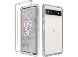 Custodia Google Pixel 6A, Custodia Protettiva Ibrida Trasparente Posteriore In Tpu Antiurto Per Google Pixel 6A Clear