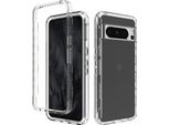 Custodia Google Pixel 8 Pro, Copertura Posteriore Trasparente Ibrida, Robusto Paraurti In Tpu, Custodia Antiurto Per Google Pixel 8 Pro