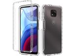 Moto G Power 2021 Case, Hybrid Trasparente Posteriore Tpu Antiurto Custodia Protettiva Per Motorola Moto G Power 2021 Chiaro