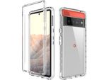 Custodia Google Pixel 6 Pro, Custodia Protettiva Ibrida Trasparente Posteriore In Tpu Antiurto Per Google Pixel 6 Pro Clear