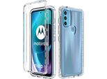 Moto G71 5G Case, Hybrid Trasparente Posteriore Tpu Antiurto Custodia Protettiva Per Motorola Moto G71 5G Chiaro