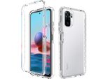 Custodia Per Redmi Note 10S, Custodia Protettiva Antiurto In Tpu Trasparente Posteriore Per Xiaomi Redmi Note 10 4G / Note 10S Clear