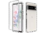 Custodia Google Pixel 7, Custodia Protettiva Ibrida Trasparente Posteriore In Tpu Antiurto Per Google Pixel 7 Clear