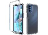 Moto G41 / G31 Case, Hybrid Trasparente Posteriore Tpu Antiurto Custodia Protettiva Per Motorola Moto G41 / G31 Chiaro