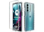 Moto G200 5G Case, Trasparente Posteriore Tpu Bumper Antiurto Custodia Protettiva Per Motorola Moto G200 5G Chiaro