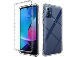 Moto G Play 2023 Case, Hybrid Trasparente Posteriore Tpu Antiurto Custodia Protettiva Per Motorola Moto G Play 2023 Chiaro