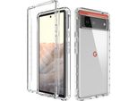 Custodia Google Pixel 6, Custodia Protettiva Ibrida Trasparente Posteriore In Tpu Antiurto Per Google Pixel 6 Clear