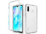 Huawei P30 Lite Case, Hybrid Trasparente Posteriore Tpu Antiurto Custodia Protettiva Per Huawei P30 Lite Chiaro