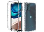 Moto G42 4G Case, Trasparente Posteriore Tpu Bumper Antiurto Custodia Protettiva Per Motorola Moto G42 4G Chiaro