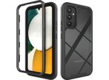 Galaxy A34 5G Case, Hybrid Transparent Back Tpu Bumper Custodia Protettiva Antiurto Per Samsung Galaxy A34 5G Nero