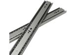 Guide Per Cassetti Jopassy Guide Per Cassetti 45 Mm A Estrazione Totale Con Chiusura Automatica Guide Per Cassetti Strette 450 Mm 10 Pezzi