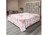 Abakuhaus Lenzuolo Da Letto Princess, Motivo Con Accessori Princess Mystic Candles Bouquet Dress Shows, Lenzuolo Morbido E Confortevole Per Un Letto Decorativo 1 Pezzo 266 Cm X 260 Cm, Rosa Pallido Bianco