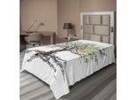 Abakuhaus Lenzuolo Musicale, Albero Musicale, Chiave Musicale Autunnale, Foglia, Design Creativo, Lenzuolo Superiore Morbido E Confortevole Per Un Letto Decorativo, 1 Pezzo, 190 Cm X 100 Cm, Multicolore