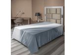 Abakuhaus Lenzuolo Grigio, Morbido Disegno Astratto Con Stampa Digitale, Ispirazione Artistica Urbana Moderna, Lenzuolo Morbido E Confortevole Per Un Letto Decorativo, 1 Pezzo, 260 Cm X 168 Cm, Grigio