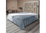 Abakuhaus Lenzuolo Grigio, Morbido Disegno Astratto Con Stampa Digitale, Ispirazione Artistica Urbana Moderna, Lenzuolo Morbido E Confortevole Per Un Letto Decorativo, 1 Pezzo, 260 Cm X 228 Cm, Grigio