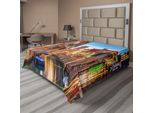 Abakuhaus Lenzuolo Europeo, Panorama Di Venezia, Stretto Canale, Tradizionale Edificio Storico, Morbido E Confortevole Lenzuolo Superiore Per Un Letto Decorativo, 1 Pezzo, 260 Cm X 228 Cm, Multicolore