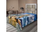 Abakuhaus London Lenzuolo, Ponte Storico Sulla Torre Sul Quotidiano Britannico Patrimonio Internazionale Della Gran Bretagna, Morbido E Confortevole Lenzuolo Superiore Per Un Letto Decorativo 1 Pezzo 190 Cm X 100 Cm, Multicolore