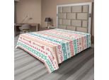 Abakuhaus Lenzuolo Con Frecce, Motivi Etnici Maya Aztechi E Forme Geometriche Triangolari Arte Indigena, Lenzuolo Morbido E Confortevole Per Un Letto Decorativo 1 Pezzo 244 Cm X 205 Cm, Multicolore