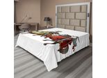 Abakuhaus Lenzuolo Medievale, Cavaliere Medievale Con Costume D'epoca Rinascimentale, Illustrazione, Lenzuolo Morbido E Confortevole Per Un Letto Decorativo, 1 Pezzo, 266 Cm X 260 Cm, Multicolore