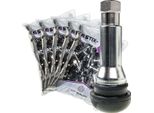 500X TR414 Valvole In Gomma, A Scatto, Per Pneumatici Tubeless, Chrom