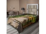 Abakuhaus Lenzuolo Medievale, Strade Della Toscana Antico Mediterraneo Città Medievale Alta Cultura Europea Italia, Morbido E Comodo Lenzuolo Superiore Per Un Letto Decorativo 1 Pezzo 260 Cm X 168 Cm, Multicolore