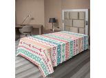Abakuhaus Lenzuolo Con Frecce, Motivi Etnici Maya Aztechi E Forme Geometriche Triangolari Arte Indigena, Lenzuolo Morbido E Confortevole Per Un Letto Decorativo 1 Pezzo 260 Cm X 168 Cm, Multicolore