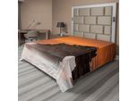 Abakuhaus Lenzuolo Balinese, Tempio Pura Tanah Lot Bali Indonesia Vacanze Magiche, Romantiche Ed Esotiche, Lenzuolo Morbido E Confortevole Per Un Letto Decorativo 1 Pezzo 244 Cm X 205 Cm, Arancione Marrone