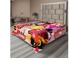 Abakuhaus Lenzuolo Musicale, Grafica Con Diverse Icone Musicali, Tastiera, Festival, Pianoforte, Morbido E Confortevole Lenzuolo Superiore Per Un Letto Decorativo, 1 Pezzo, 266 Cm X 260 Cm, Multicolore