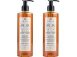 Prija Sapone Liquido Al Ginseng 2X380Ml - Vitalizzante E Vegano - Dermatologicamente