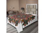 Abakuhaus Lenzuolo Mandala, Design Etnico Mandala Unifying Center, Motivo Religioso Orientale Stampato, Lenzuolo Morbido E Confortevole Per Un Letto Decorativo, 1 Pezzo, 260 Cm X 168 Cm, Multicolore